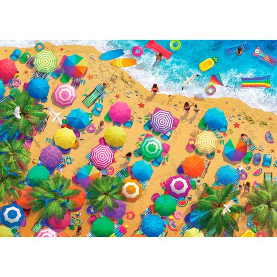 Puzzle Eurographics Diversión de Verano en la Playa de 1000 Pzs Puzzle Eurographics Diversión de Verano en la Playa de 1000 Pzs