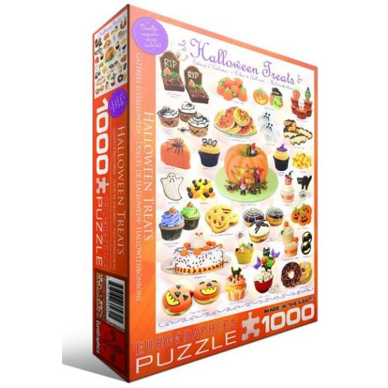 Puzzle Eurographics Dulces de Halloween de 1000 Piezas Puzzle Eurographics Dulces de Halloween de 1000 Piezas