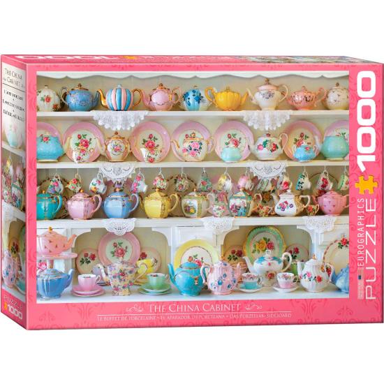 Puzzle Eurographics El Aparador de Porcelana de 1000 Piezas Puzzle Eurographics El Aparador de Porcelana de 1000 Piezas