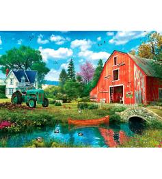 Puzzle Eurographics El Granero Rojo de 1000 Piezas