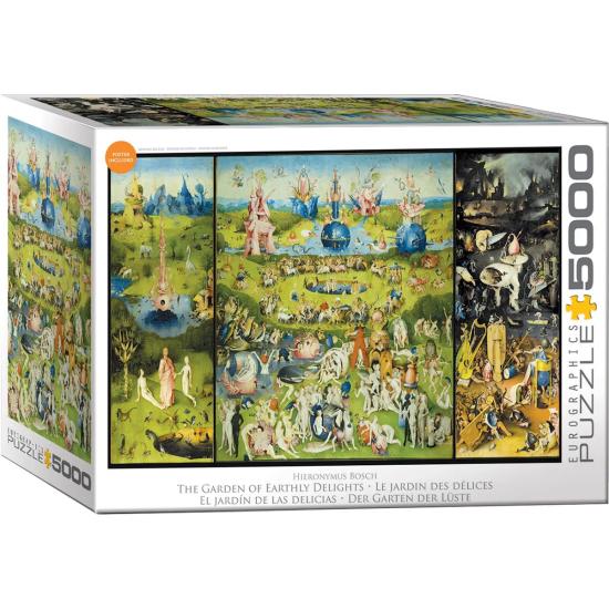 Puzzle Eurographics El Jardín De Las Delicias de 5000