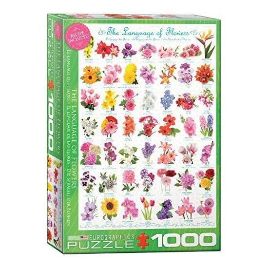 Puzzle Eurographics El Lenguaje de las Flores de 1000 Piezas Puzzle Eurographics El Lenguaje de las Flores de 1000 Piezas
