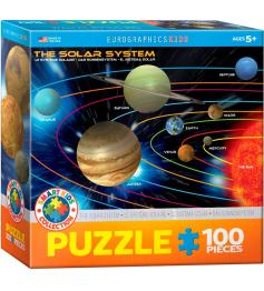Puzzle Eurographics El Sistema Solar de 100 Piezas