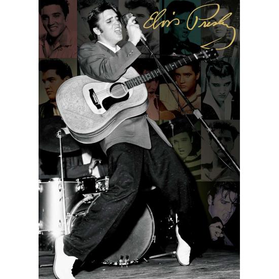 Puzzle Eurographics Elvis Presley Directo en el Olympia, 1000 P