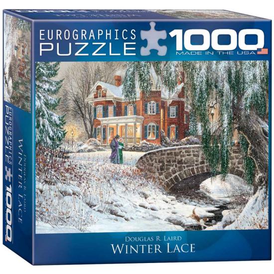 Puzzle Eurographics Estampa Navideña de 1000 Piezas