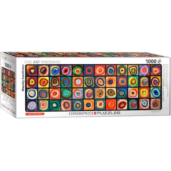 Puzzle Eurographics Estudio de Color con Cuadrados de 1000 Pzs