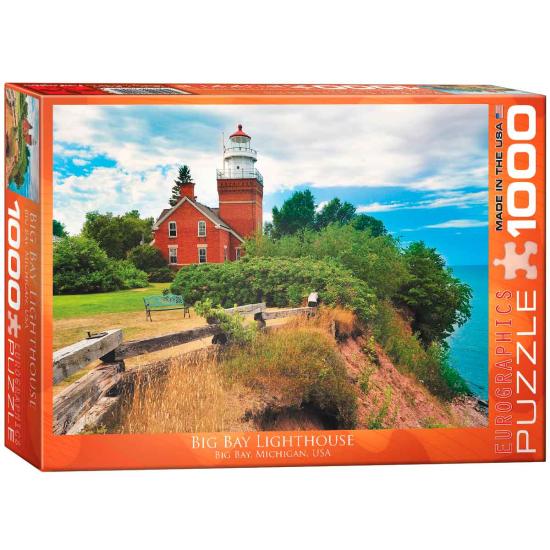 Puzzle Eurographics Faro Big Bay, Michigan de 1000 Piezas Puzzle Eurographics Faro Big Bay, Michigan de 1000 Piezas