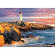 Puzzle Eurographics Faro de Peggy's Cove, Nueva Escocia de 1000