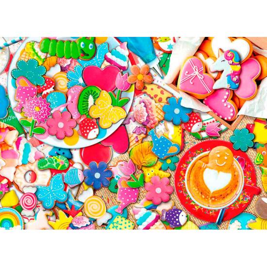 Puzzle Eurographics Fiesta de Galletas de 1000 Piezas Puzzle Eurographics Fiesta de Galletas de 1000 Piezas