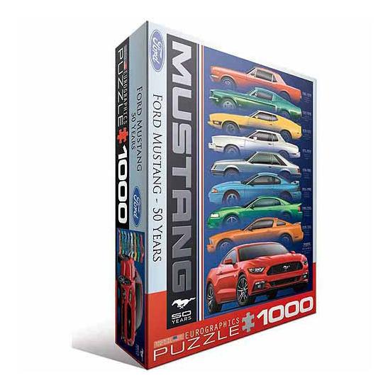 Puzzle Eurographics Ford Mustang 50 Años de 1000 Piezas