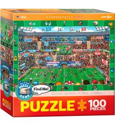Puzzle Eurographics Fútbol de 100 Piezas