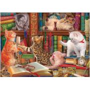 Puzzle Eurographics Gatitos De La Biblioteca de 1000 Piezas