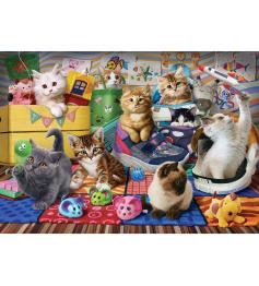Puzzle Eurographics Gatitos Jugando XXL 500 Piezas