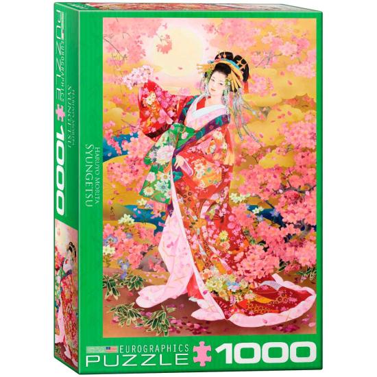 Puzzle Eurographics Geisha Syungetsu de 1000 Piezas