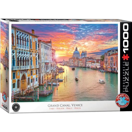 Puzzle Eurographics Gran Canal De Venecia de 1000 Piezas