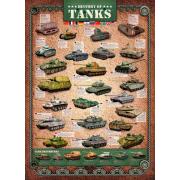 Puzzle Eurographics Historia de los Tanques de 1000 Piezas