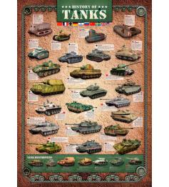 Puzzle Eurographics Historia de los Tanques de 1000 Piezas