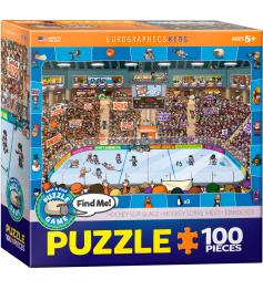 Puzzle Eurographics Hockey de 100 Piezas