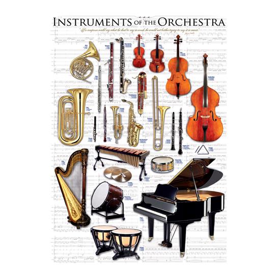 Puzzle Eurographics Instrumentos de Orquesta de 1000 Piezas