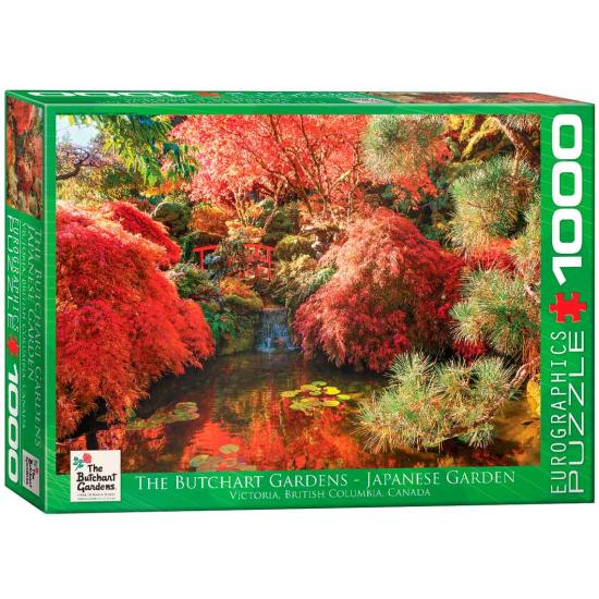 Puzzle Eurographics Jardines Japonenes Butchart de 1000 Piezas Puzzle Eurographics Jardines Japonenes Butchart de 1000 Piezas