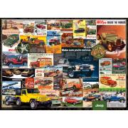 Puzzle Eurographics Jeep Advertising Collection de 1000 Piezas