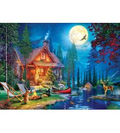 Puzzle Eurographics La Cabaña del Lago Luna 1000 Piezas