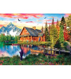 Puzzle Eurographics La Cabaña de Pesca de 1000 Piezas
