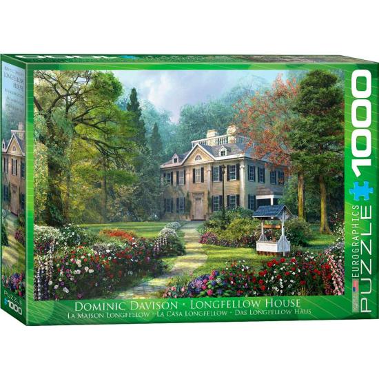Puzzle Eurographics La Casa Longfellow de 1000 Piezas Puzzle Eurographics La Casa Longfellow de 1000 Piezas