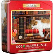 Puzzle Eurographics La Siesta del Gato, Lata de 1000 Pzs