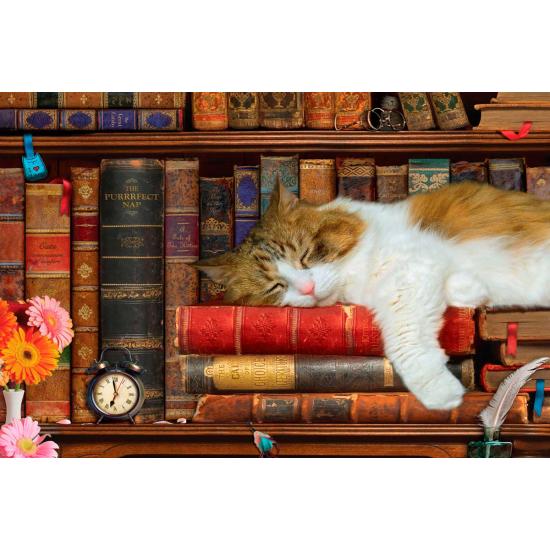 Puzzle Eurographics La Siesta del Gato, Lata de 1000 Pzs Puzzle Eurographics La Siesta del Gato, Lata de 1000 Pzs
