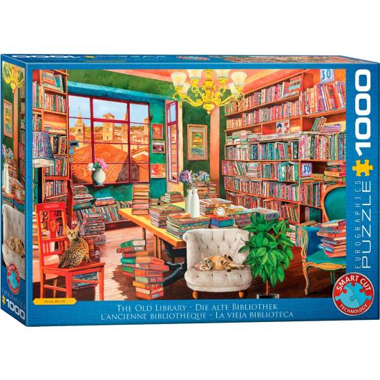 Puzzle Eurographics La Vieja Biblioteca de 1000 Piezas