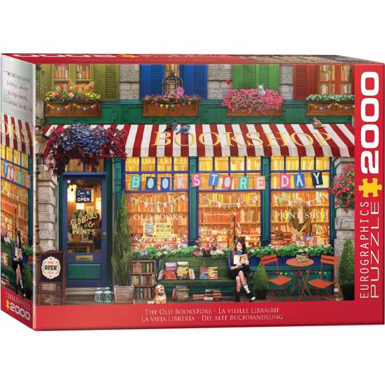 Puzzle Eurographics La Vieja Librería de 2000 Piezas