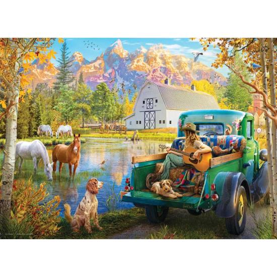 Puzzle Eurographics Lago de Canto de 1000 Piezas