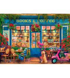 Puzzle Eurographics Libros y Café de 1000 Piezas