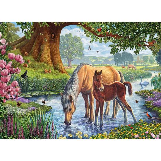 Puzzle Eurographics Los Ponis Fell de 1000 Piezas Puzzle Eurographics Los Ponis Fell de 1000 Piezas
