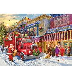 Puzzle Eurographics Mack B6 El Camión de Papá Noel 1000 Pzs
