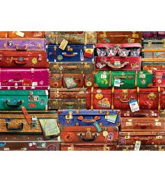 Puzzle Eurographics Maletas de Viajes de 1000 Piezas