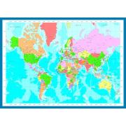 Puzzle Eurographics Mapa Del Mundo de 1000 Piezas