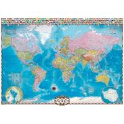 Puzzle Eurographics Mapa del Mundo de 1000 Piezas