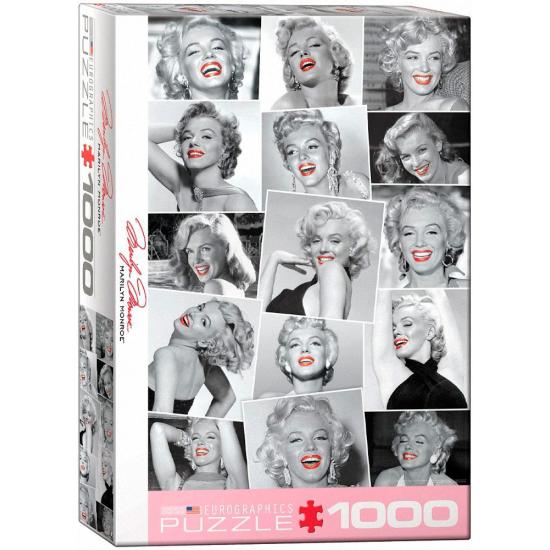 Puzzle Eurographics Marilyn Monroe Labios Rojos, 1000 Piezas