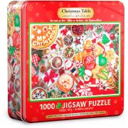 Puzzle Eurographics Mesa de Navidad, Lata de 1000 Pzs