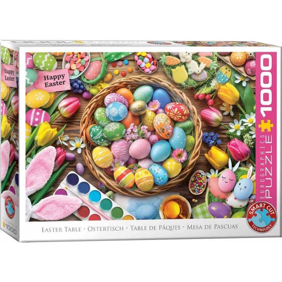 Puzzle Eurographics Mesa De Pascua de 1000 Piezas