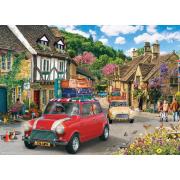 Puzzle Eurographics Mini Cooper de Viaje de 1000 Piezas