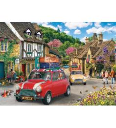 Puzzle Eurographics Mini Cooper de Viaje de 1000 Piezas