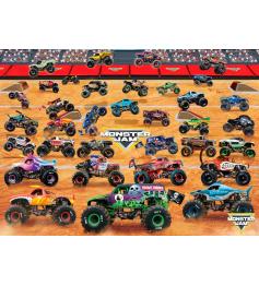 Puzzle Eurographics Monster Jam, Gama de Camiones de 1000 Pieza