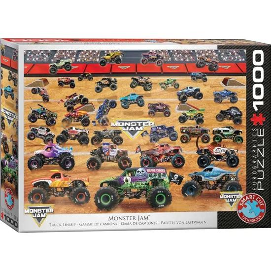 Puzzle Eurographics Monster Jam, Gama de Camiones de 1000 Pieza