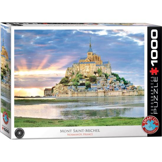 Puzzle Eurographics Mont Saint-Michel, Francia de 1000 Piezas