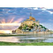 Puzzle Eurographics Mont Saint-Michel, Francia de 1000 Piezas