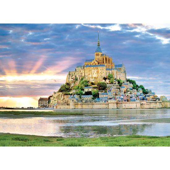 Puzzle Eurographics Mont Saint-Michel, Francia de 1000 Piezas