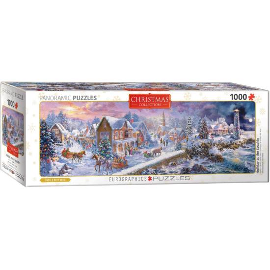 Puzzle Eurographics Navidad a Orillas del Mar de 1000 Piezas Puzzle Eurographics Navidad a Orillas del Mar de 1000 Piezas